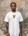 "Psycho Slice" Oversized T-Shirt Black & White WPBW165040