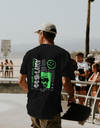 "Alive & Aware"  Oversized T-Shirt Black WPB165027
