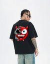 "Halo & Hell" Oversized T-Shirt Black & White WPBW165060